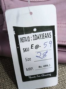 E@59 Size-28 Flared Jeans