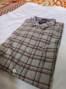Men Casual Shirt - Gray Checked