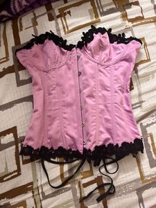 Pink Corset Top