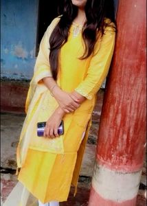 Yellow Kurta Set