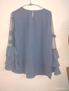 Fancy Grey Color  Beautiful Top Xl Size