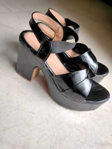 Black Platform Heels