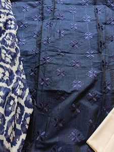 New Kurti Pant Dupatta Unstitched Material