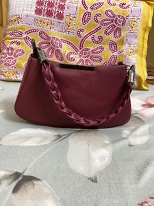Burgundy Shoulder Bag