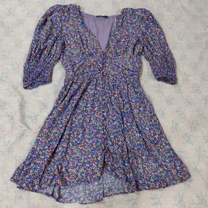 💜  ZARA Romantic Floral Dress! 💜