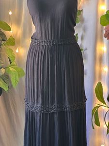 Elegant Black Maxi Dress