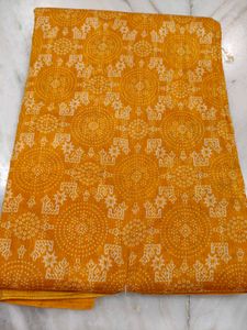Elegant Yellow Saree(DOLA SILK)