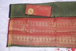 Kanjivaram Silk Saree with Blouse Piece