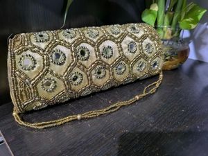 Elegant Clutch(with Mirror Work)