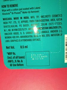 Lakme Eyeconic Volume Mascara