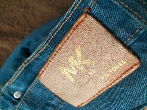 Frayed Hem Flare Jeans