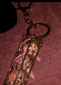 Three Diamond Keychain