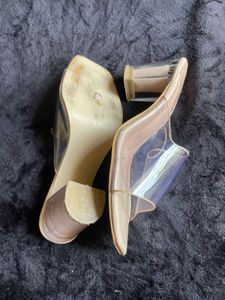 One Time Used Transparent Heels 👠