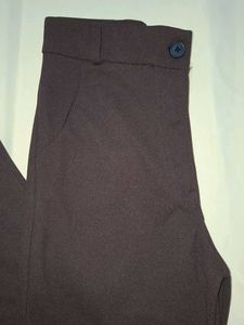 Brown Casual Pants
