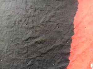 Elegant Dupatta Black &amp; Red