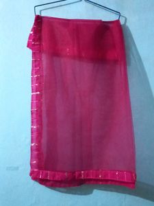 Designer Georgett Sequence Work Straight Kurta Set