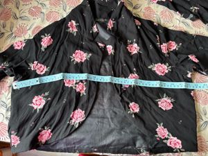 Floral Dress with Shrug
