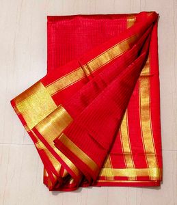 Elegant Red Saree