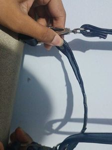 Lavie Black &amp; Sliver Crossbody Bag