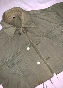 Crop Denim Jacket