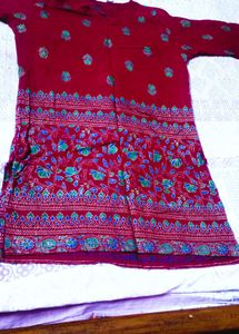 Maroon kurti