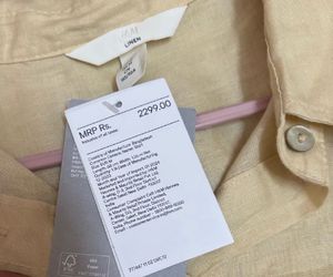 H&amp;M Linen Shirt, New With Tag