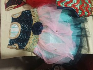 Party Wear Net Frocks