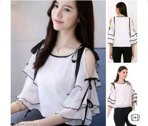 Chic White Cold Shoulder Top