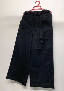 Wide Leg Black Pants