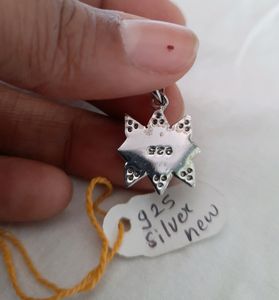 925 Pure Silver Mop Evil Eye Pendant