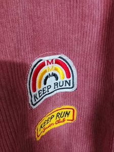 Vintage Corduroy Varsity Jacket