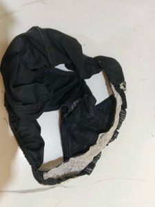 Black Lace Trim Panties