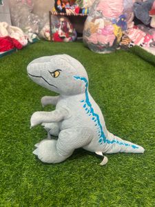 Jurassic World 12" Blue Raptor Plush Used