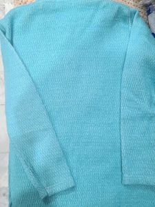 Stylish Blue Cardigan