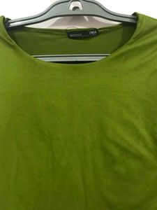 Green full sleeves crop top 💚😻