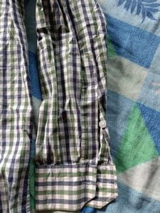 Green &amp; Blue Gingham Shirt