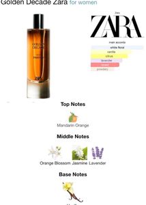 Zara Golden Decade Perfume