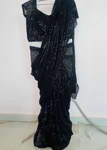 Instant Sequence Saree