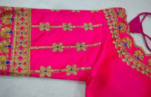 Pink Embellished Blouse