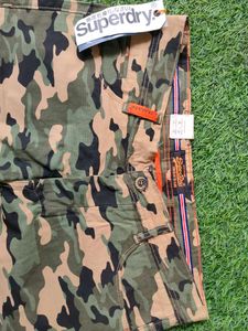 Camo Print Superdry Pants
