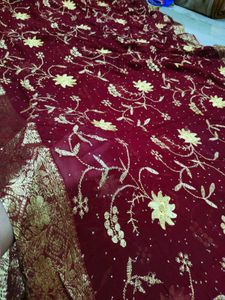 Pure Georgette Beautiful 😍 Saree