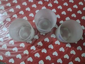 Frosted Glass 3pcs