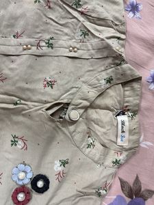 Floral Print Modest Top