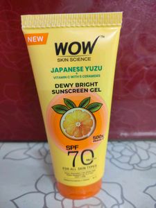 WOW Skin Science Yuzu Sunscreen