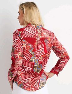 Printed Button Down Shirt