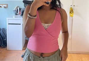 🩷reversible pink tank top🩷