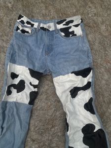 New Unused Handpainted Jeans