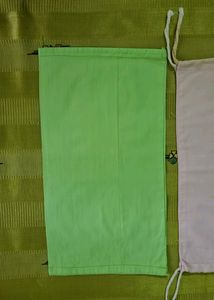Pink &amp; Green Small Round Pillow or Bolster Covers