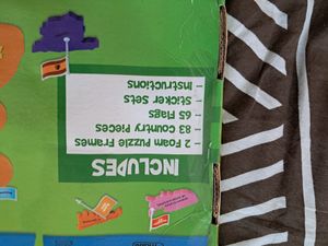 Educational Toy Map Puzzle