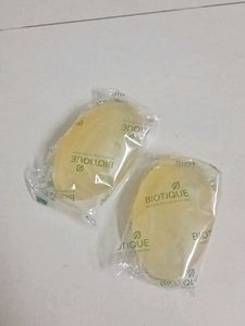 2 Biotique Almond Oil Soaps